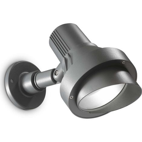 Ideal Lux Terra - 1 lámpara de pared grande para exterior Antracita IP65, E27 (1/2)