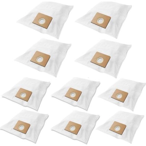 Paquete de 10 bolsas para aspiradora de líquidos y sólidos con filtros de vellón y accesorios, compatibles con Kärcher NT 25/1 Ap Te y NT 35/1 Ap Te. (1/4)