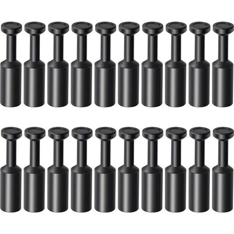 20 pièces 8mm OD pousser pour connecter les raccords de prise, raccords de prise d'air pneumatique (1/4)