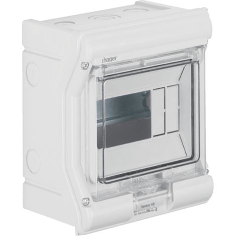 Hager Armadietto di Distribuzione Modulare Bianco 30x20,5 cm