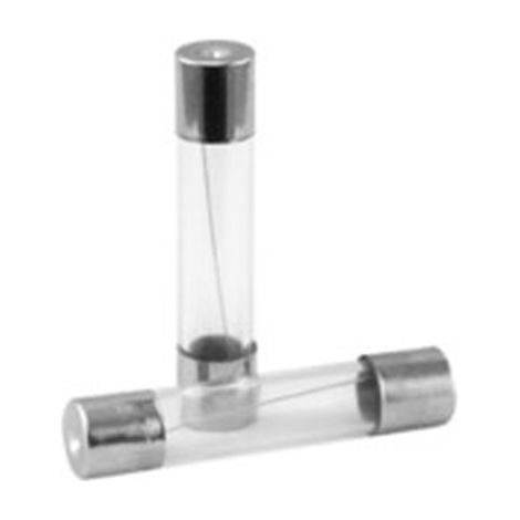 Fusibles en verre 5x20mm 500mA à action rapide, paquet de 100 unités