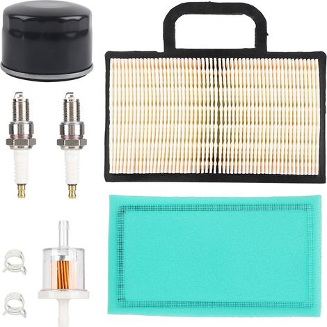 Briggs & Stratton Rasenmäher-Luftfilter-Set 499486 – Robustes ABS, komplett mit Filtern und Zündkerzen (1/5)