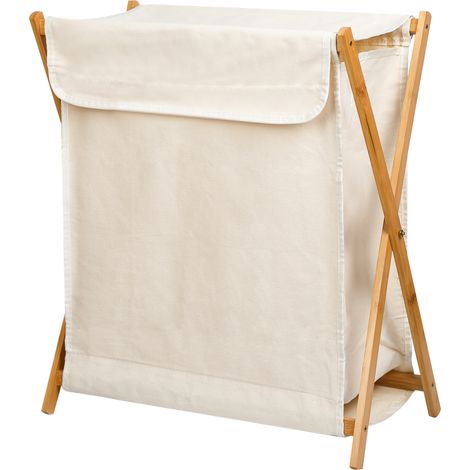 Panier Linge Sale Pliant, 50×34×57 cm, Panier a Linge Pliable,corbeille a linge, Idéal comme pour Chambre, Salle de Bain et Dortoir , Panier à Linge pour un Rangement Efficace du Linge (1/5)