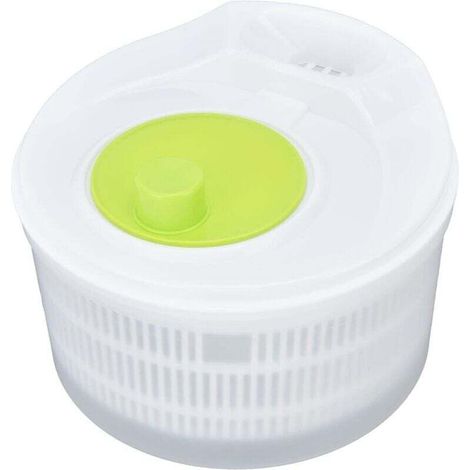 Salad spinner with colander, versatile, quick and easy lettuce spinner, salad bowl (1/4)