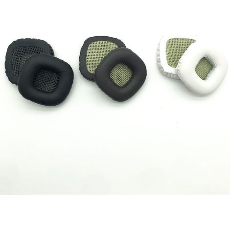 Cuscinetti auricolari Major II, cuscinetti di ricambio compatibili con le cuffie Bluetooth MARSHALL MAJOR II (marrone + nero + bianco) (1/4)