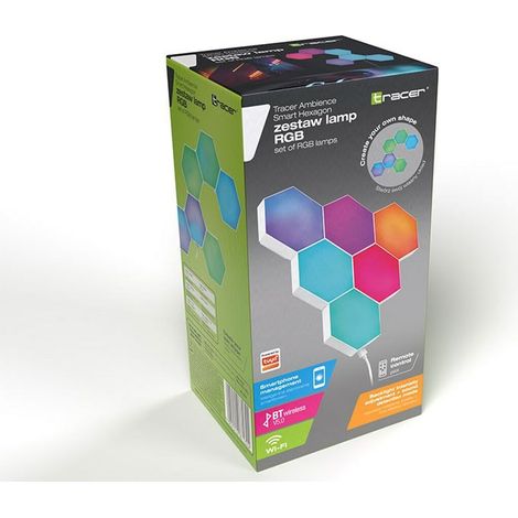 Tracer Hexagon RGB lampe multicolore 6 pièces (1/5)