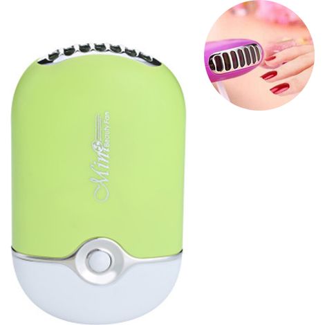 Mini ventilateurs portables USB rechargeables, sans pales, pour la climatisation, la réfrigération, le séchage et l'extension de cils. (1/5)