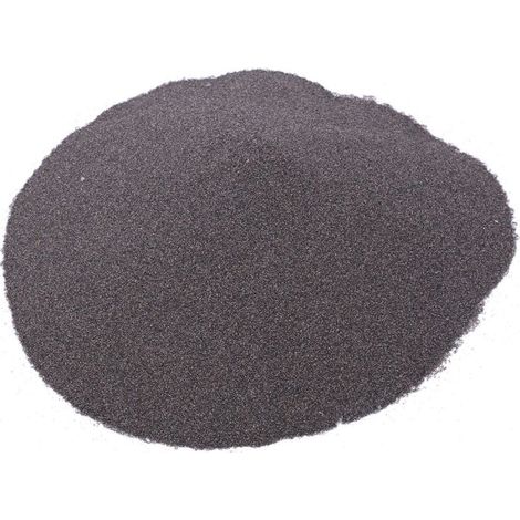 Poudre d'alumine brune pour sablage, abrasif 150 grains pour cabines de sablage et pistolets, 2.2 lb (1/5)