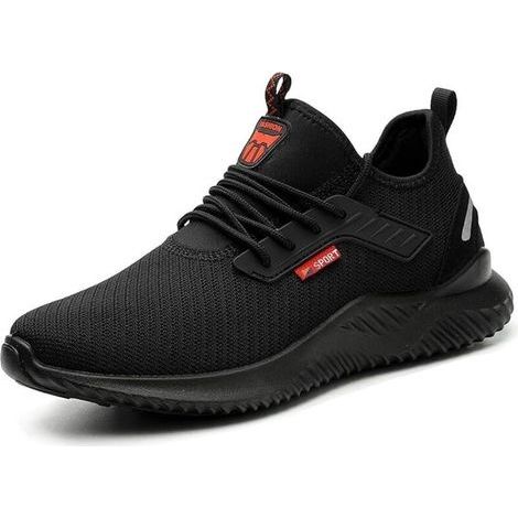 Chaussures de Sécurité Homme Femme Legere Baskets de Sécurité Chaussure de Travail Embout Protection Acier Chaussure de Chantier Antidérapantes (1/4)