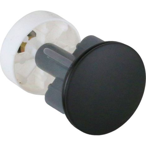 Tappo di ricambio universale per piletta di scarico con salterello colore nero opaco CGS T007L.43  Nero opaco