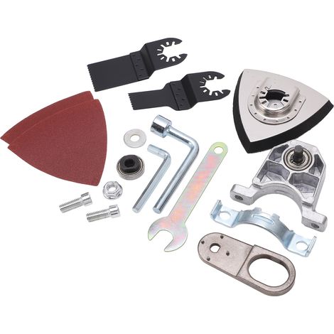 Set mit 2 Mehrzweck-Universaladaptern für M10-Winkelschleifer, drehbares Gelenk für die Metallreinigung, vielseitiges Umrüstset (1/5)