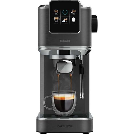 Cecotec Cafetera Express para Espresso y Cappuccino y Café Frío Cafelizzia ColdBrew Essential. 20 Bares, Sistema ColdBrew (1/5)