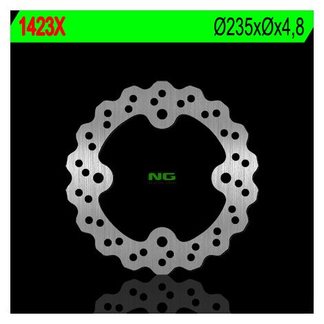 Disco de freno trasero NG Wave Kawasaki KSF 250, KEF 300 (1987-2004)