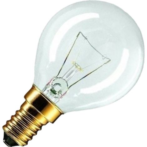Ampoule E14 40W 300°C – Compatible four et cuisinière – Durée de vie 1000h – Pour modèles AEG, Bosch, Electrolux, Brandt