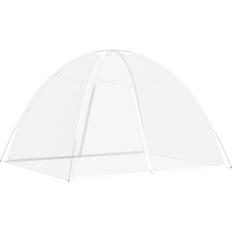 Moustiquaire mongole avec portes,Rideau anti-moustique 220 maille blanc 200x180x135cm CFW73916 (1/5)