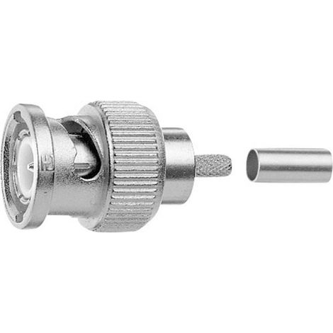 Telegärtner 100023446 100023446 Connettore BNC Spina dritta 75 Ω 1 pz. (1/3)