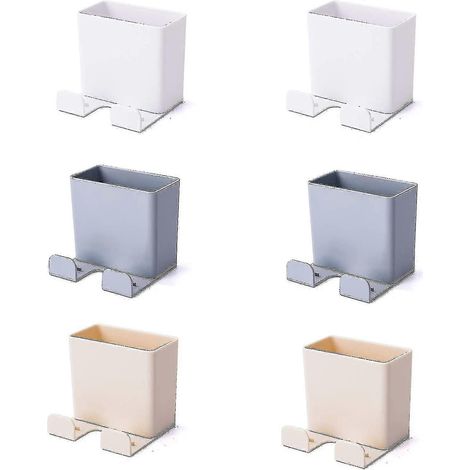 Keine Wandhalterung für Handys, 6 selbstklebende Aufbewahrungsboxen mit Wandhalterung (1/5)