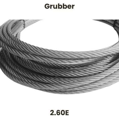 Ricambio: cavo di sollevamento in acciaio Grubber 2.60E (1/5)