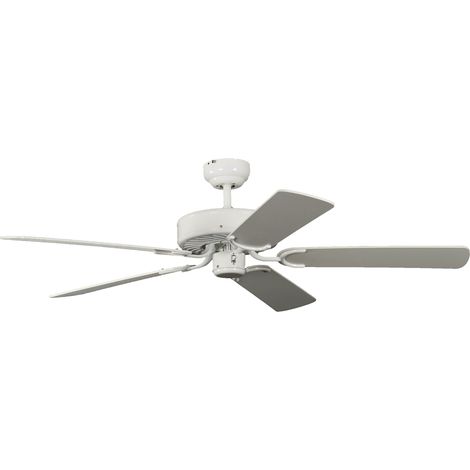 Pepeo Gmbh Ventilatore da Soffitto Potkuri, Bianco, 132 Cm (1/2)