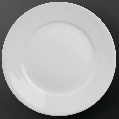 Assiettes À Bord Large Athena 280mm (Lot de 6) - Ref CC210 - Olympia (1/5)