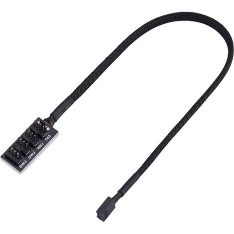 SJLERST Câble d'alimentation câble de ventilateur, séparateur détachable pour boîtier d'alimentation modulaire CPU Corsair (1/5)