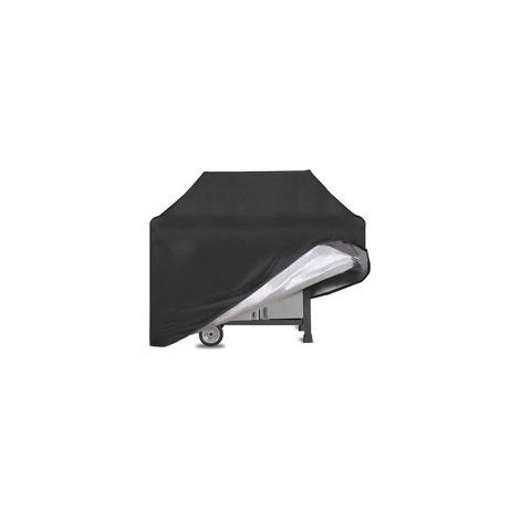 Housse de barbecue imperméable 145x61x117 cm – Toile Oxford 210D anti-UV – Compatible Weber, Holland, Jenn Air – Noir (1/5)