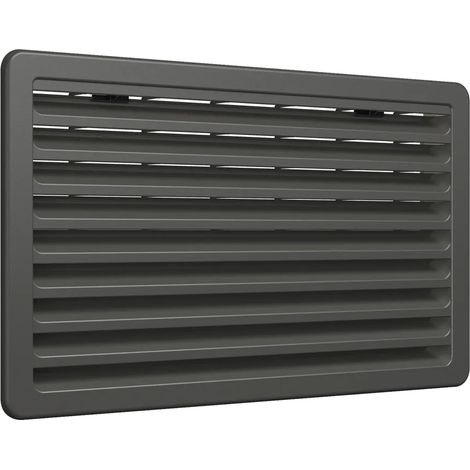 Thetford - Haan Lüftungsabdeckung 257 x 432 mm dunkelgr