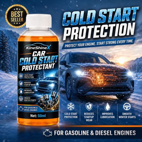 KineShineX Kaltstartschutz für Autos, Winterstartflüssigkeit für Motoren, reduziert die Kaltstartprobleme (1/5)