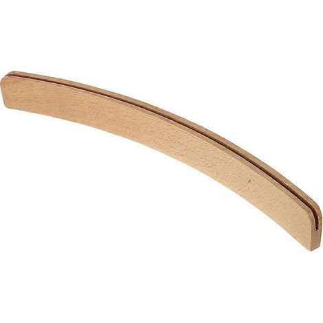 Porte-cartes incurvé en bois, présentoir à photos, support en bois pour table-33.5x3.5cm-Light Brown