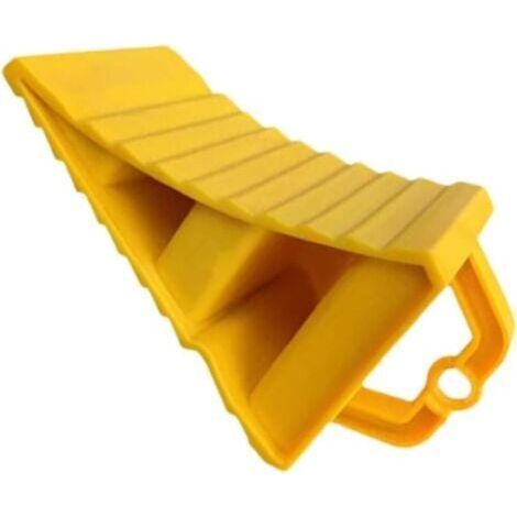 Cales de stationnement pour véhicules, cales pour pneus de voiture, cales pour pneus de camion et de camping-car, immobilisateurs de roues portables (1/4)