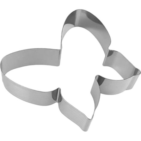 Cortador de pasteles de acero inoxidable con forma de mariposa, moldes-M (1/2)