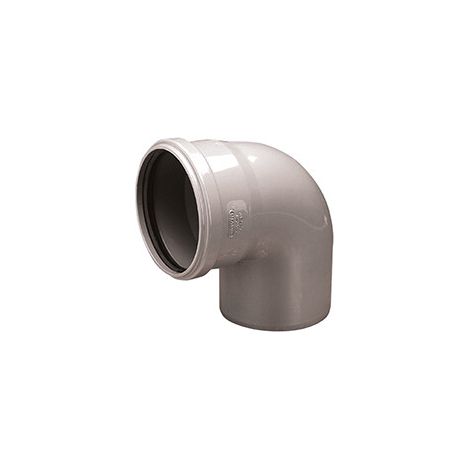 Gomito HT in PVC grigio 110/88ST wavi-000396 - W/3060342481 (1/2)