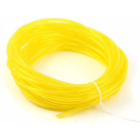 Durite essence jaune Ø int 2, 5 mm. Ø ext 5 mm. Longueur 15 m (1/2)
