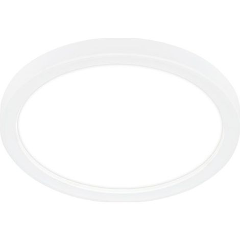 Briloner SLIM CASE LED Deckenlampe, Indirektes Licht, Neutralweißes Licht, Weiß, Ø19 x 3 cm (1/5)