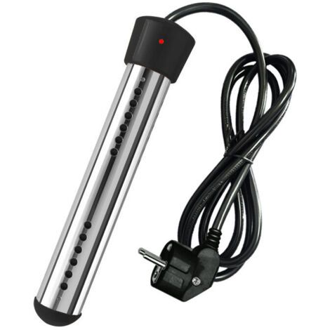 Calentador de agua eléctrico de 3000 W – Acero inoxidable – 19 L – Para bañeras, cubos y piscinas