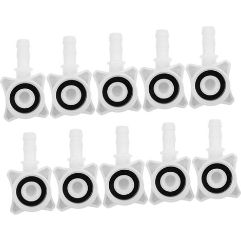 Connecteur De Tuyau De Machine À Laver 10 Pièces Connecteur De Robinet De Tuyau Adaptateur De Robinet De Lave-vaisselle Étanche Facile À Connecter (1/5)