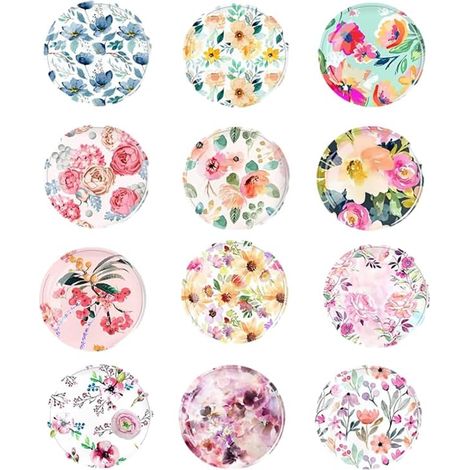 12 Pcs Aimant Magnet Frigo Aimant de Réfrigérateur 3D Verre Cristal Aimants Décoratifs Aimants Aimant Frigo Magnet Décoratifs Ronde Aimant Frigo Puissant Convient aux Réfrigérateurs, Tableaux Blancs