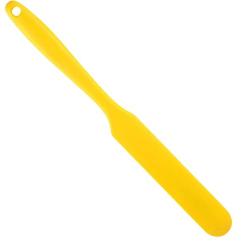 Spatule en silicone tout-en-un, longue et épaisse, idéale pour la crème, le beurre, le couteau à baiser, la spatule à mélanger et la pâtisserie. Outil de bricolage pour la préparation de gâteaux. (1/5)