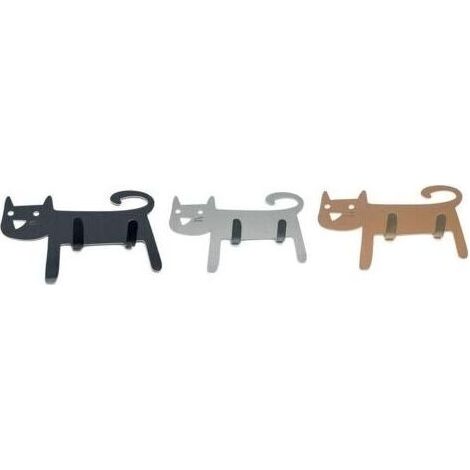 3 Pcs Crochet Serviette Auto-Adhésif Peignoir Crochet 2 Crochets Créatif Chat Déco Crochets Muraux En Acier Inoxydable (1/5)