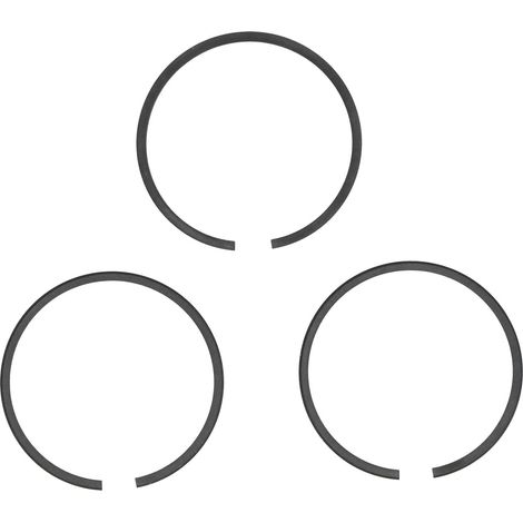 Kit de 3 segments de piston pour compresseur d'air 42mm métal, pièce de rechange 3P compatible OTS (1/5)