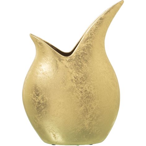 Vase Céramique 35 Cm Or 26X10X35 Cm (1/3)