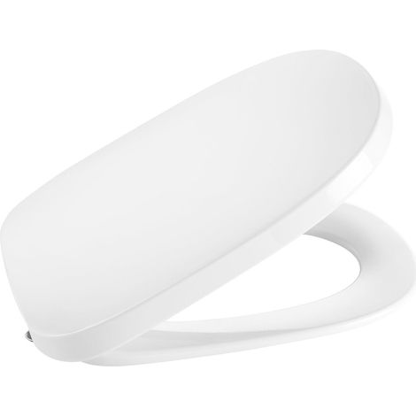 Tapa y asiento de SUPRALIT® para inodoro con caída amortiguada BEYOND - ROCA Color: Blanco (1/5)