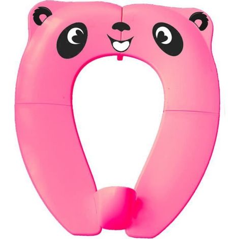 Reducteur Toilette Pliable - ABS Non Toxique - Pour Enfants 18 Mois à 5 Ans - Anti-Dérapant 8 Coussinets Silicone - Voyage Maison Public - 1 Pièce (1/5)