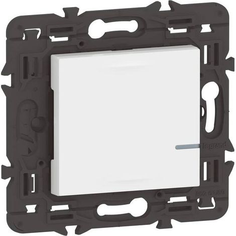 Commutateur connecté Legrand Mosaic avec variateur et télécommande (1/3)