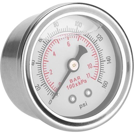 Manomètre de pression d'huile Zoternen, jauge de carburant sûre, en plastique PVC rempli de liquide, pour remplacement automatique Eagle Talon 89-00 (1/5)