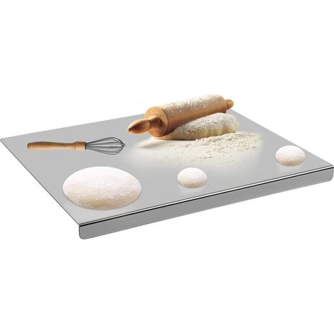 Planche Inox 30x40cm, Cuisine, Decouper, Acier, Alimentaire, Pro, Restaurant, Hygiene, Robuste (1/5)