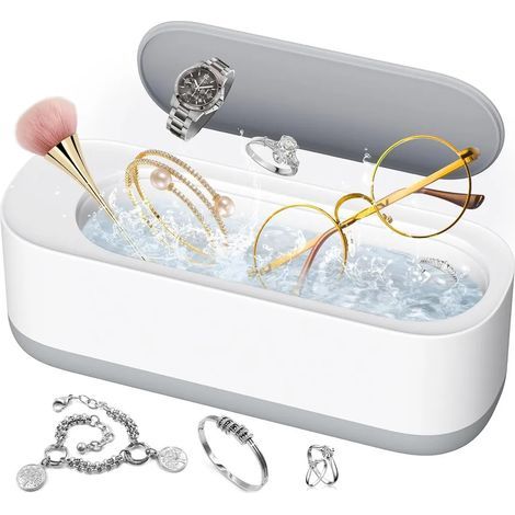 Les machines de nettoyage à ultrasons, les équipements de nettoyage à ultrasons et les cuves de nettoyage à ultrasons conviennent au nettoyage des lunettes, des bijoux, des montres, etc. (1/5)