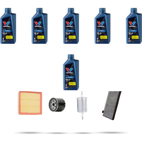 Kit tagliando 4 FILTRI e 6L OLIO compatibile con Renault Espace IV 2.0 16V Turbo 125Kw dal 2002 (1/5)