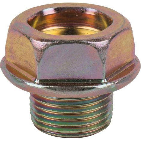 KS Tools Ölablassschraube, Außen6kant 24mm, M18x1,5x11,5mm, 10er-Pack - 430.1018