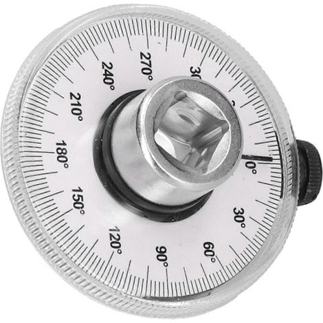 360°-Drehmomentwinkelmesser, 1/2-Zoll-Antrieb, Rotationsprüfer, Tester, Messwerkzeug, universell für Autos